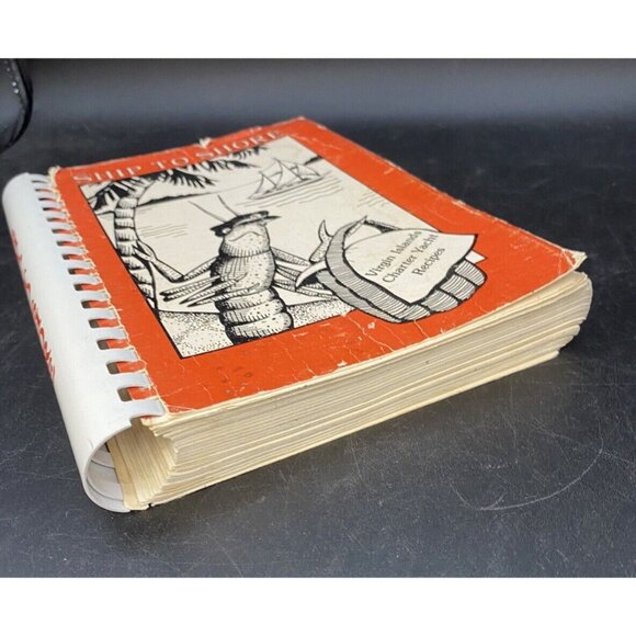 SHIP TO SHORE Virgin Islands Charter Yacht Recipes Vintage Cookbook 1984 SIGNED - Picture 15 of 16